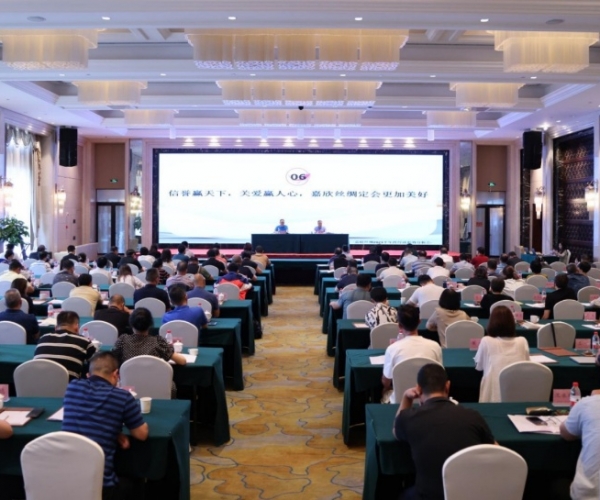 Z6尊龙凯时丝绸2023半年度经济形势分析会胜利召开